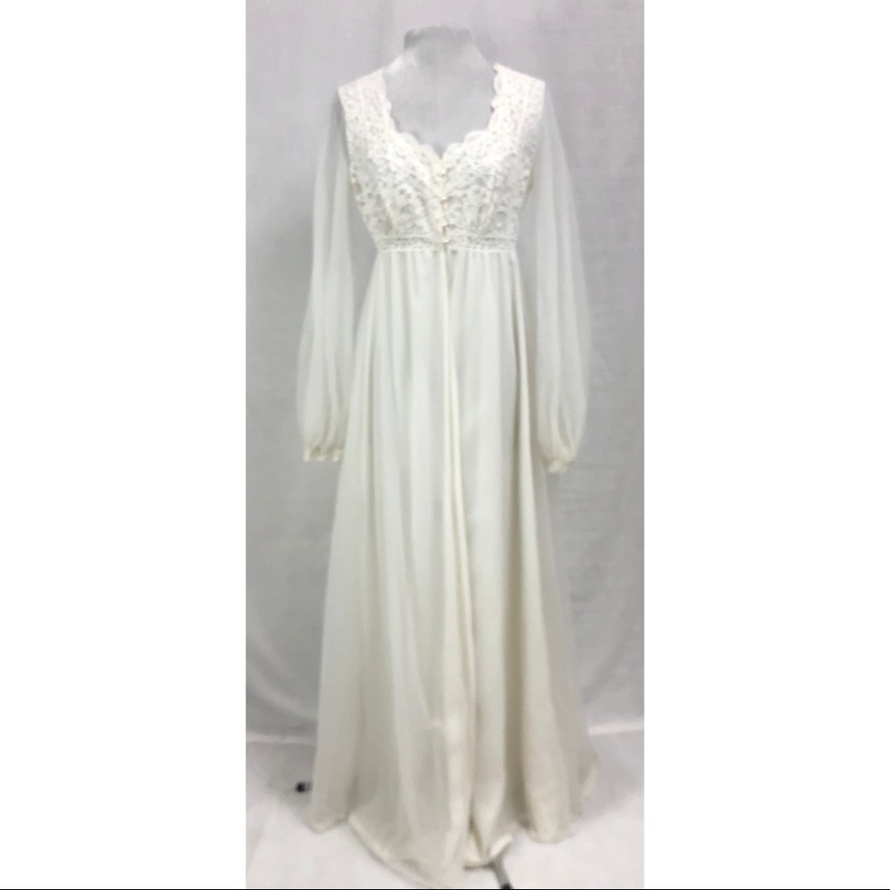 Vintage Olga Peignoir Robe Bridal